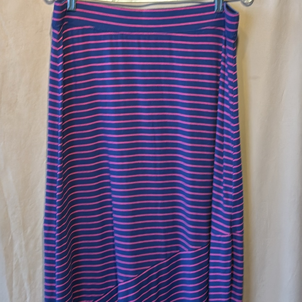 Sonoma striped Blue and Pink Maxi Skirt - Picture 2 of 7